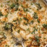 Broccoli Cheddar Chicken and Noodle Casserole