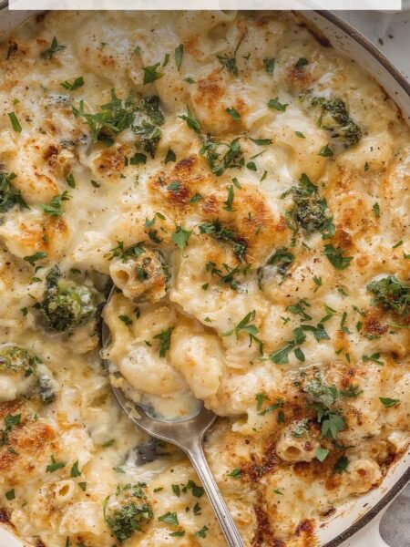 Broccoli Cheddar Chicken and Noodle Casserole