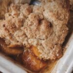 Brown Sugar Peach Cobbler