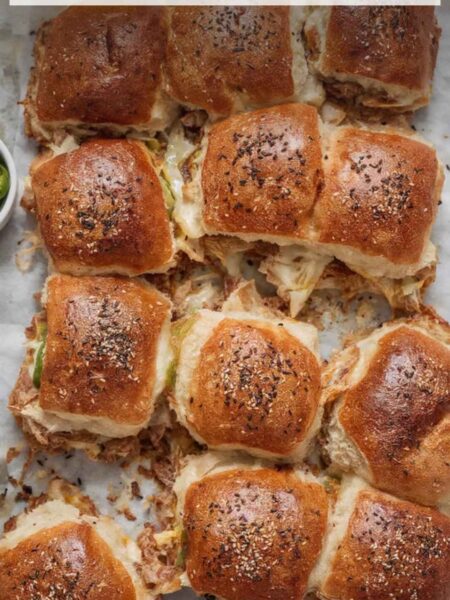 Buffalo Chicken Dip Sliders