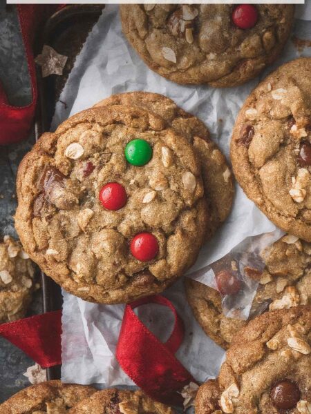 Christmas Monster Cookies