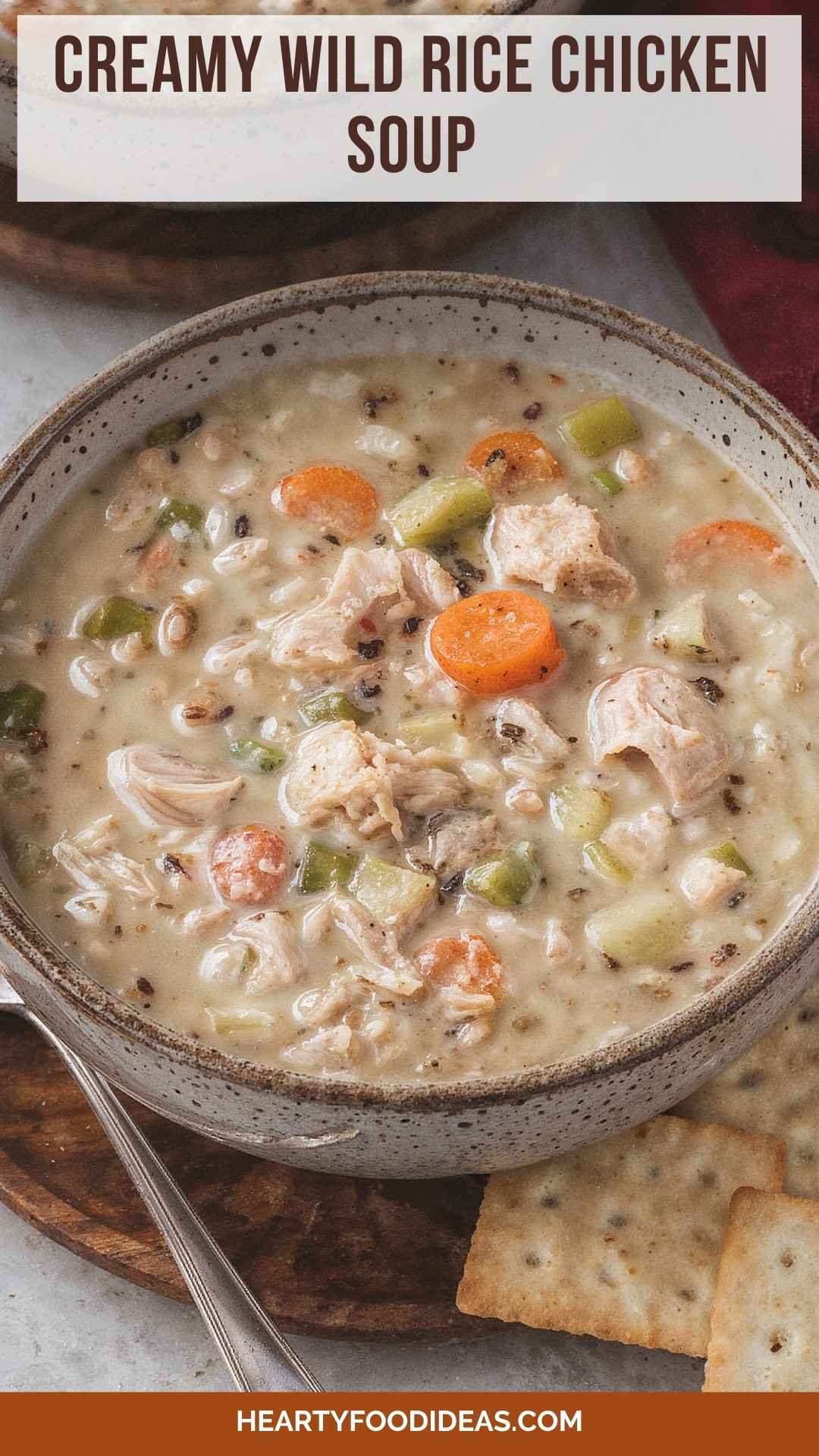 Creamy Wild Rice Chicken Soup Creamy