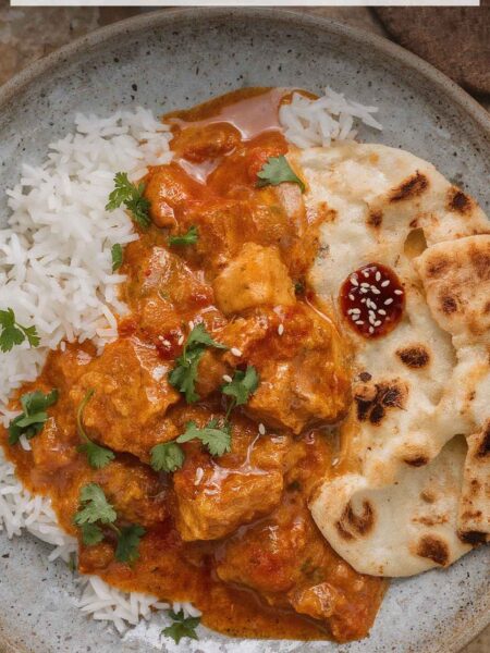 Crockpot Creamy Coconut Chicken Tikka Masala