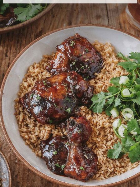 Crockpot Honey Garlic Chicken