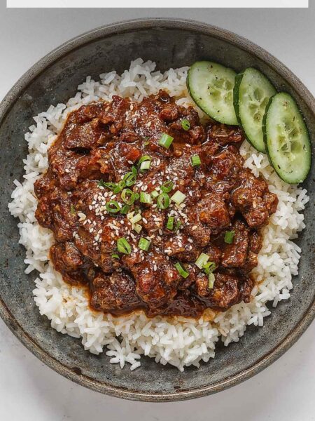 Gochujang Beef Bowls Recipe