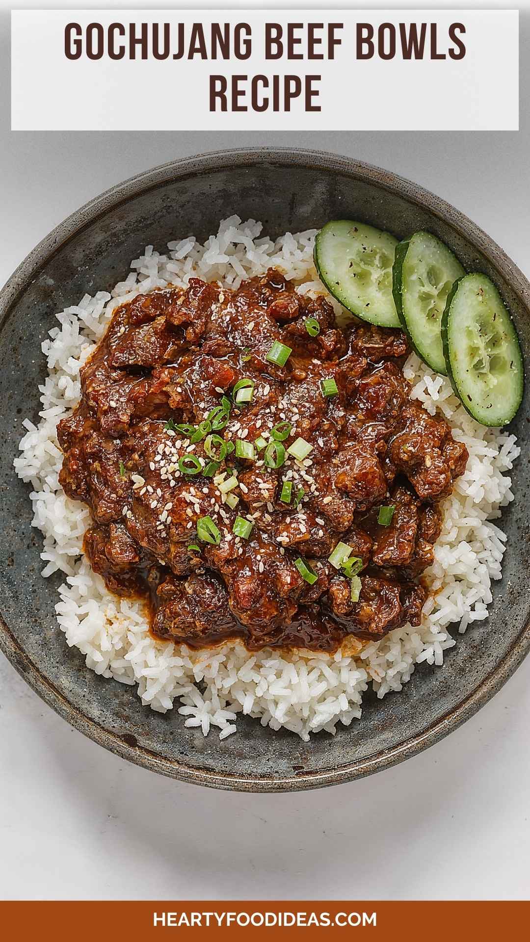 Gochujang Beef Bowls Recipe Gochujang Beef Bowls Recipe