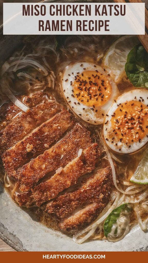 Miso Chicken Katsu Ramen Recipe
