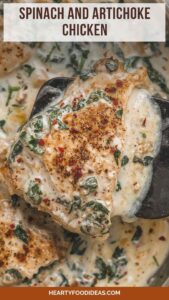 Spinach and Artichoke Chicken – Hearty Food Ideas