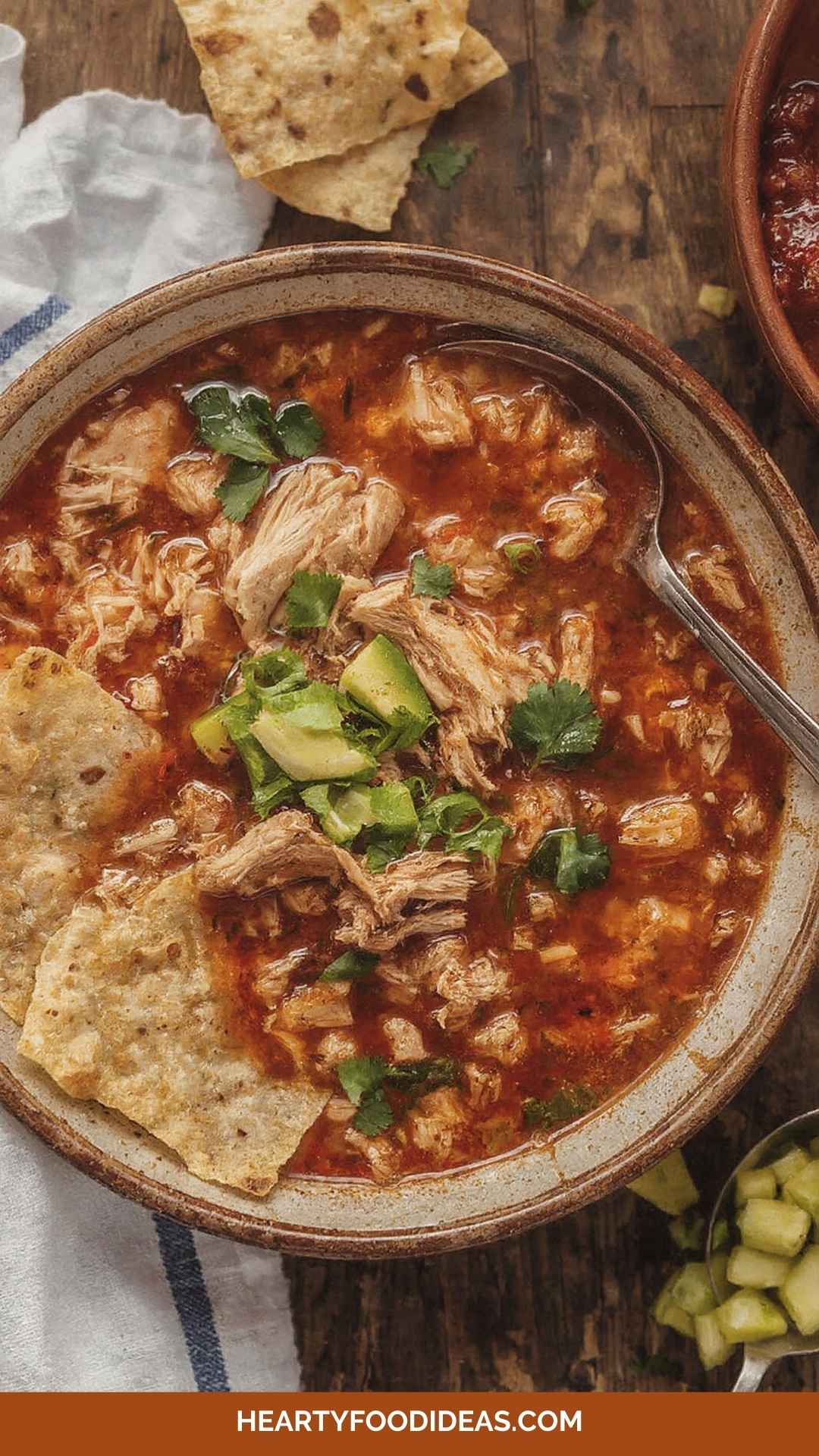 Best Crockpot Spicy Chicken Tortilla Soup Best Crockpot Spicy Chicken Tortilla Soup