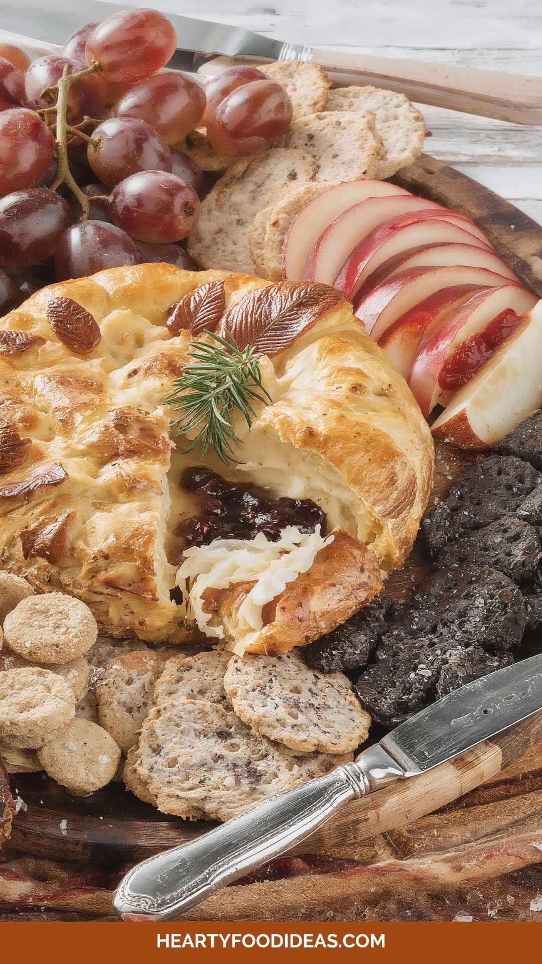 Best Pastry Wrapped Cranberry Baked Brie Best Pastry Wrapped Cranberry Baked Brie