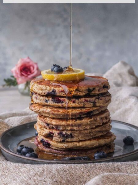 Blueberry Lemon Ricotta Pancakes Recipe