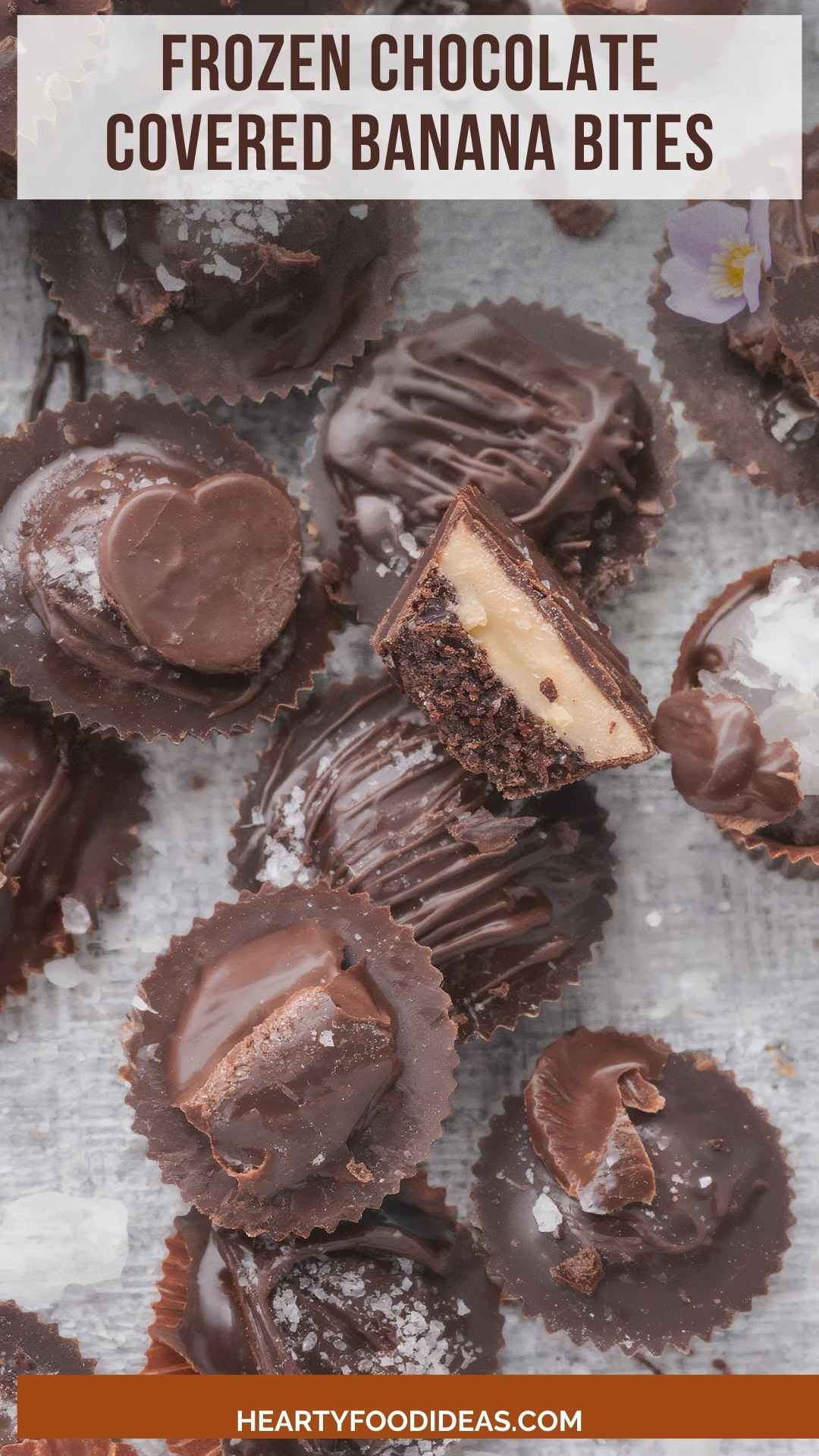 Frozen Chocolate Covered Banana Bites – Hearty Food Ideas
