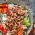 Honey Lime Chili Chicken Bowls