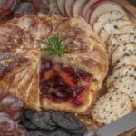 Pastry Wrapped Cranberry Baked Brie