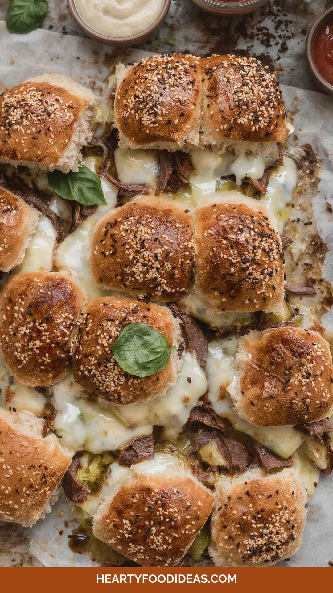 How to Make Pull Apart Cheeseburger Sliders