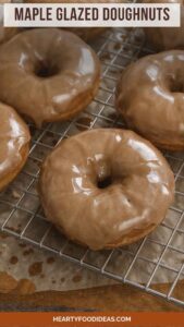 Maple Glazed Doughnuts – Hearty Food Ideas