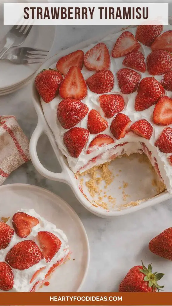 Strawberry Tiramisu