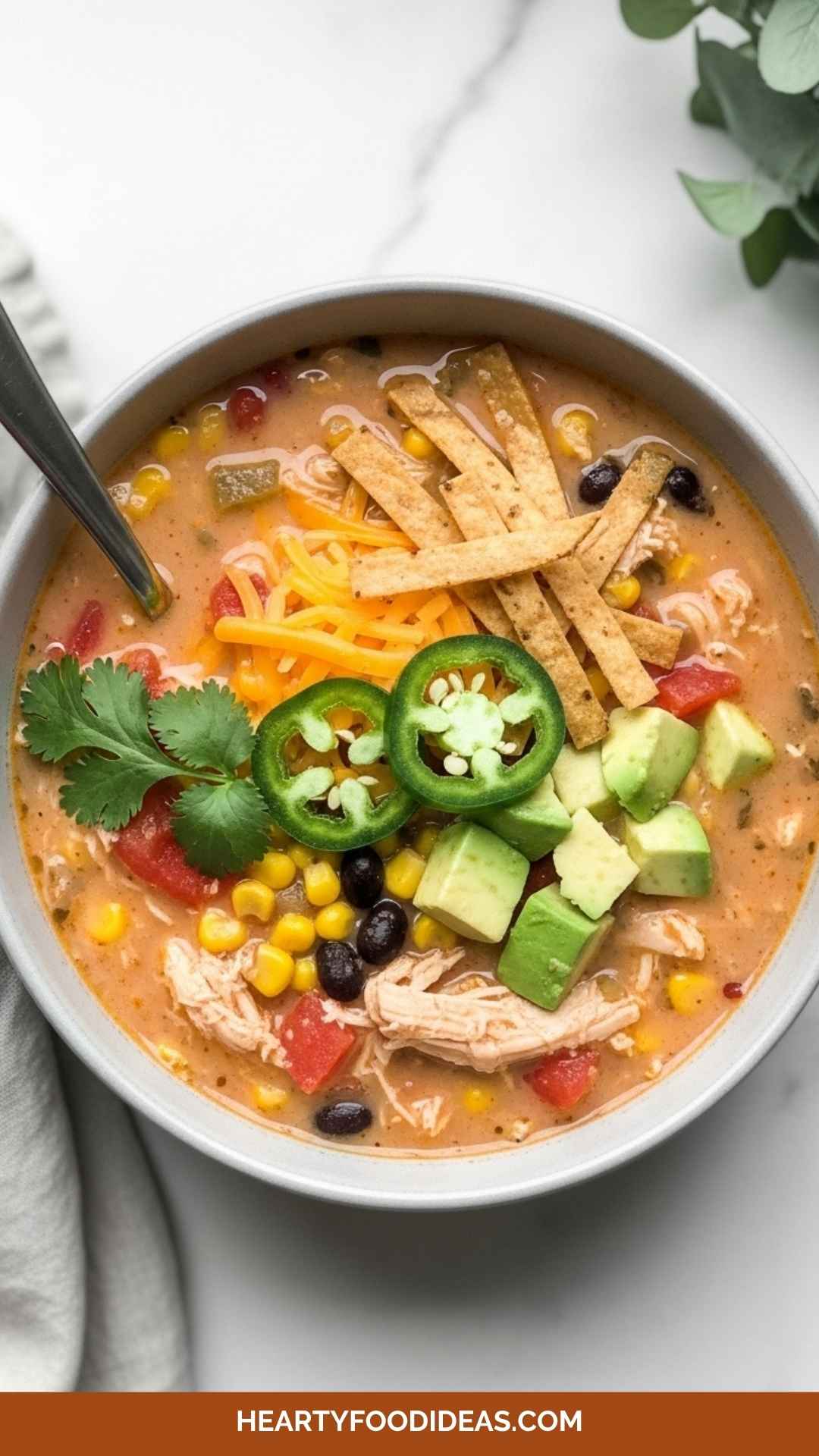 Best Creamy Chicken Tortilla Soup Best Creamy Chicken Tortilla Soup