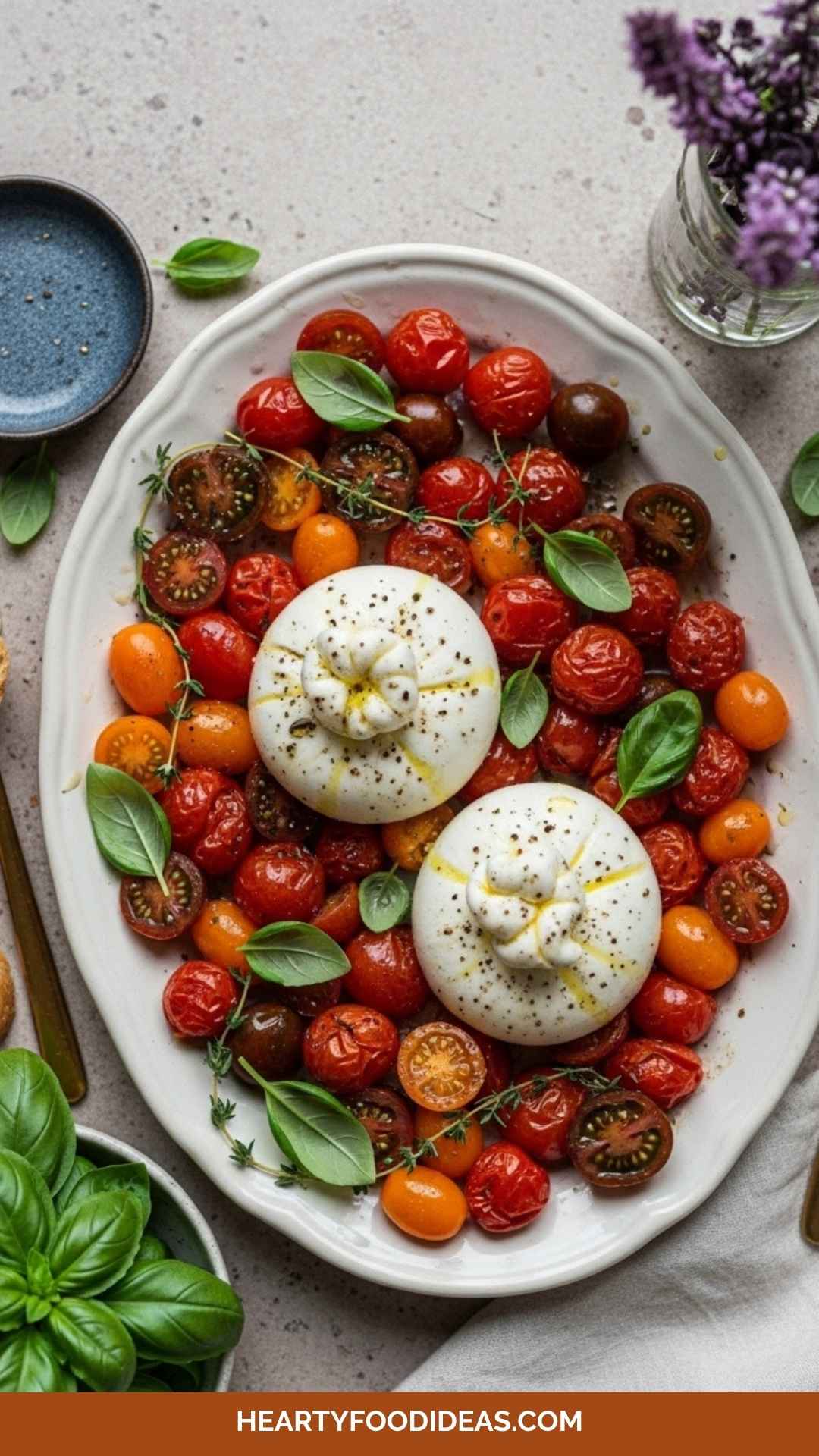 How to Make Marinated Cherry Tomatoes and Burrata How to Make Marinated Cherry Tomatoes and Burrata