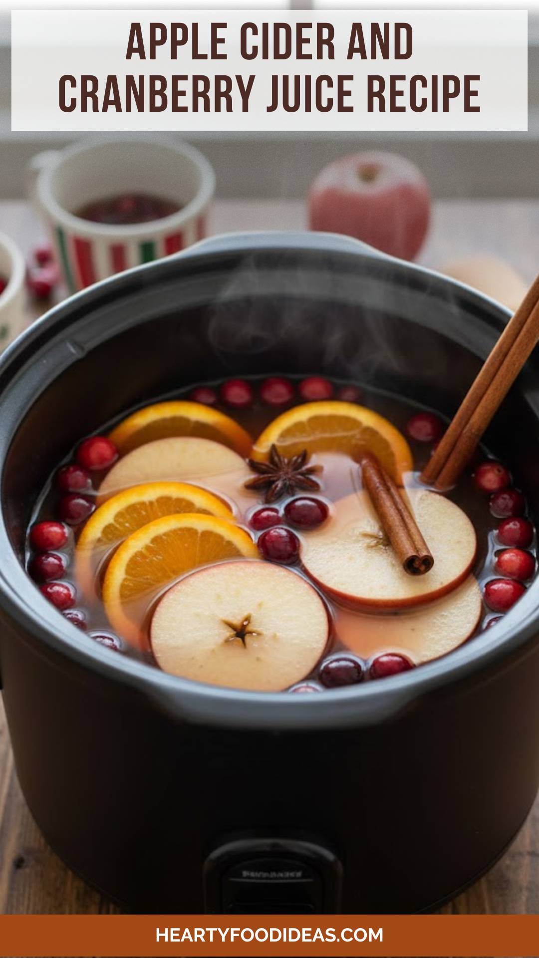 Apple Cider And Cranberry Juice Recipe