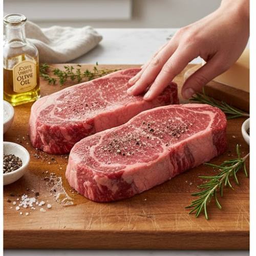 Step 2: Prep the Steaks