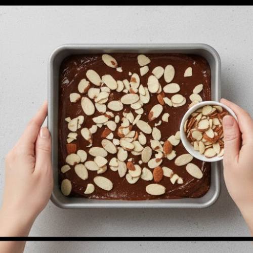 Step 6: Top with Almond Slices