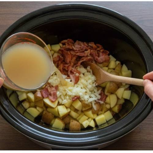 Step 2: Combine Ingredients in the Slow Cooker