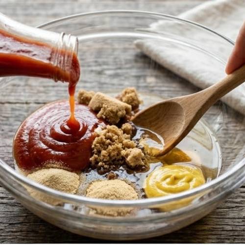Step 1: Prepare the BBQ Sauce Step 1: Prepare the BBQ Sauce
