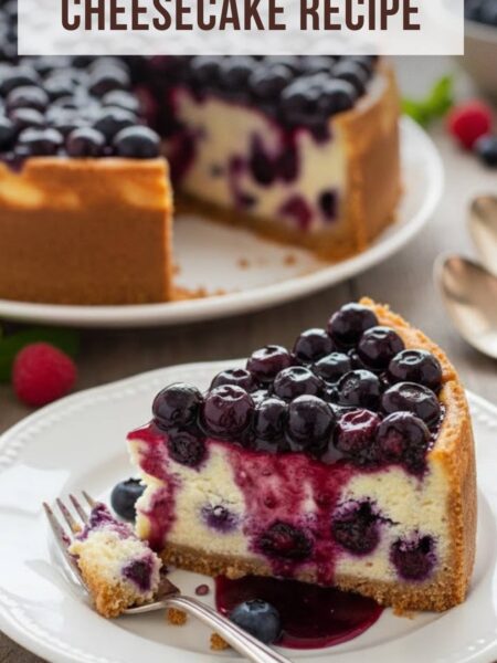 Baked Berry Cheesecake Recipe