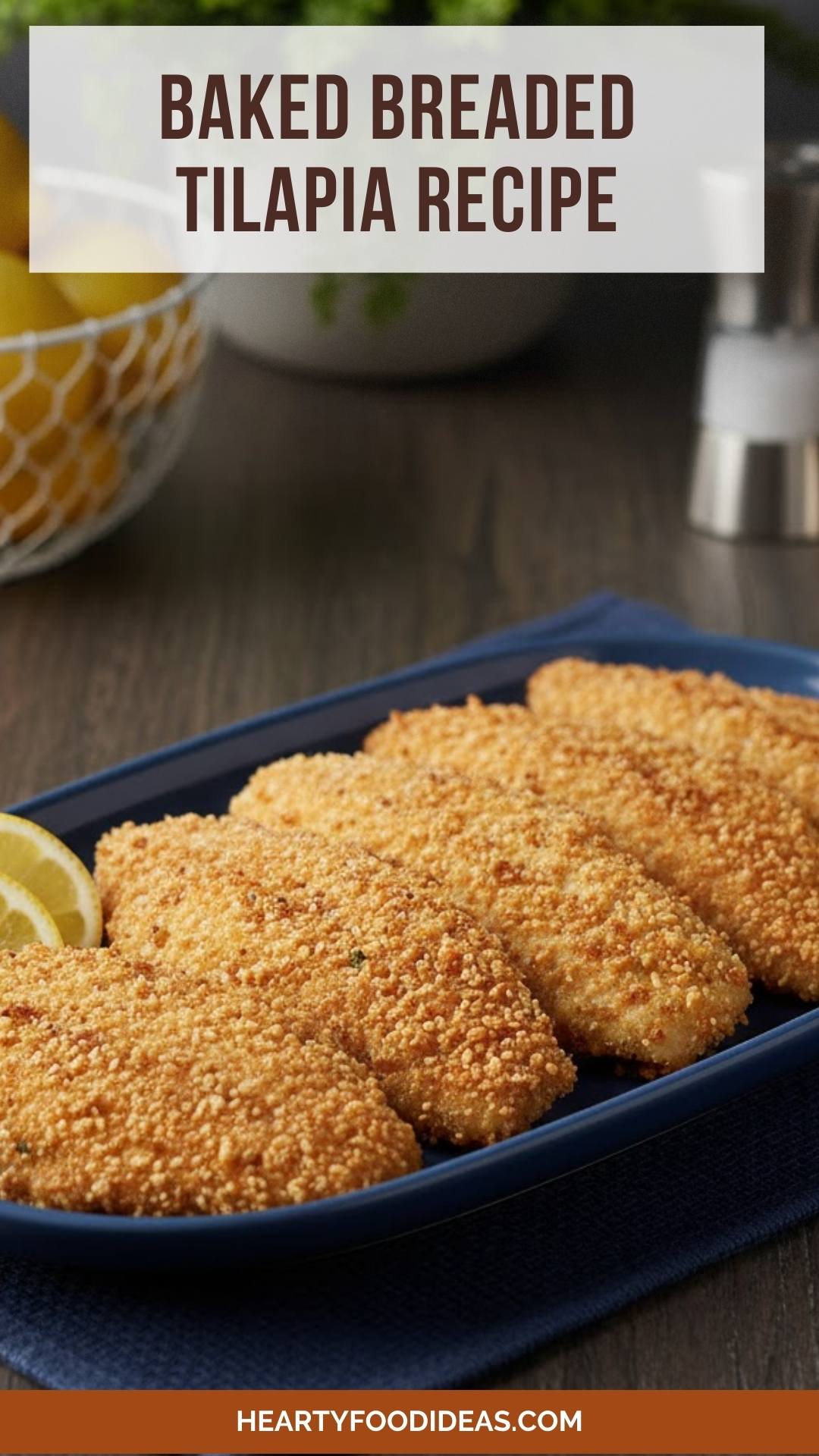 Baked Breaded Tilapia Recipe