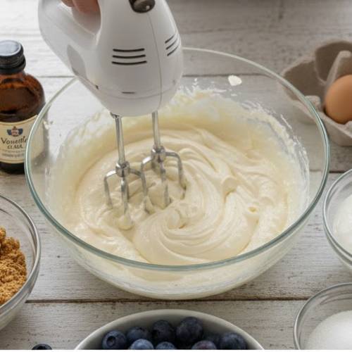 Step 5: Prepare the Cheesecake Filling