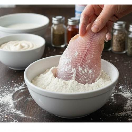 Step 4: Prepare the Flour Dredge