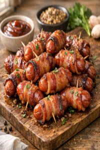 Bacon Wrapped Smokies Recipe