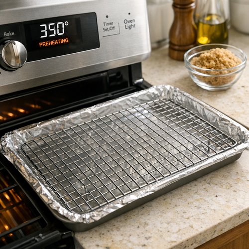 Step 1: Prepare Your Oven and Pan with Intention