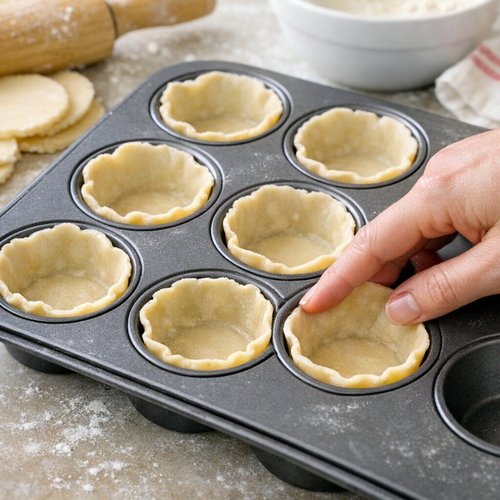 Step 5: Line Your Muffin Cups