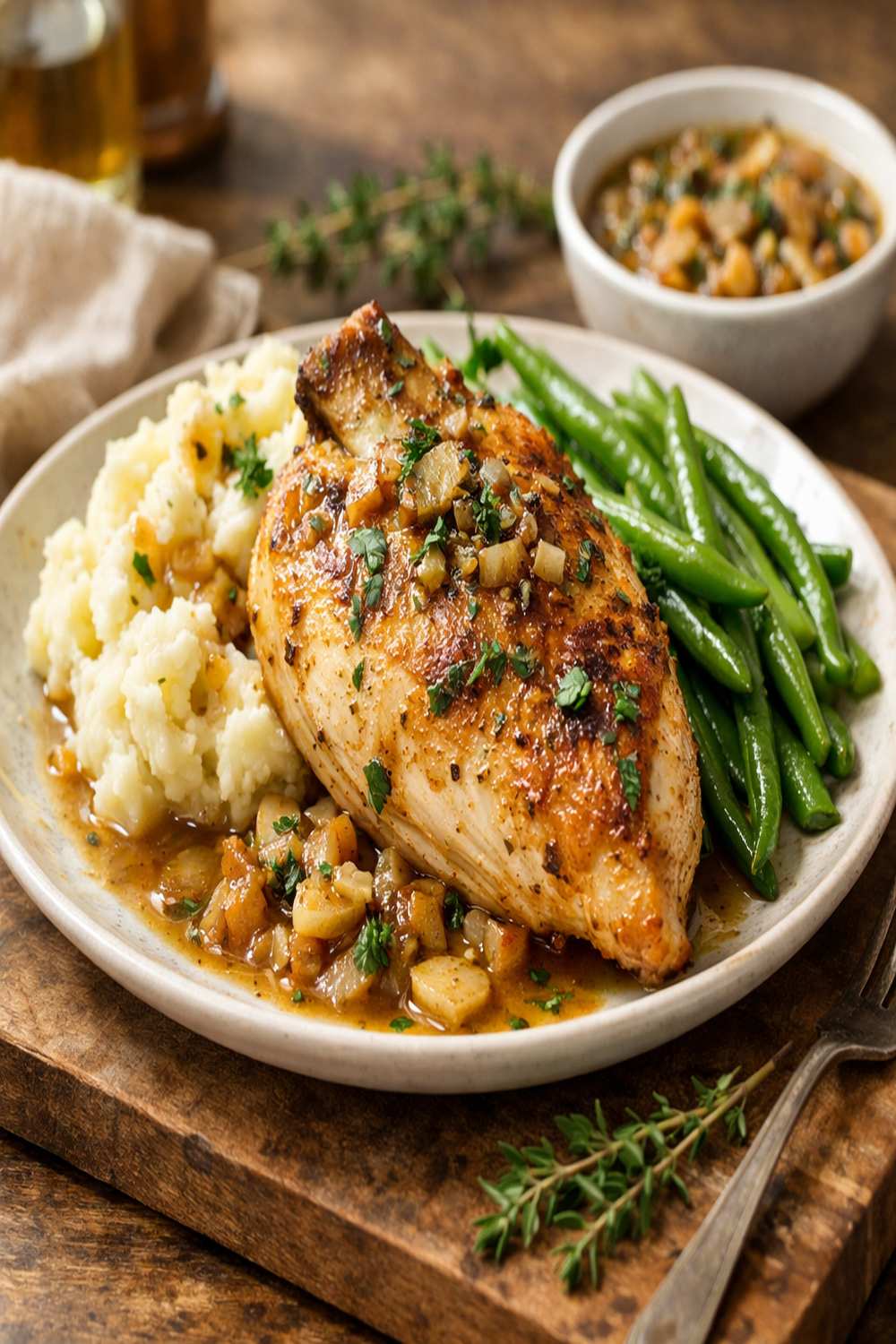 Bone In Chicken Breast Slow Cooker Recipe