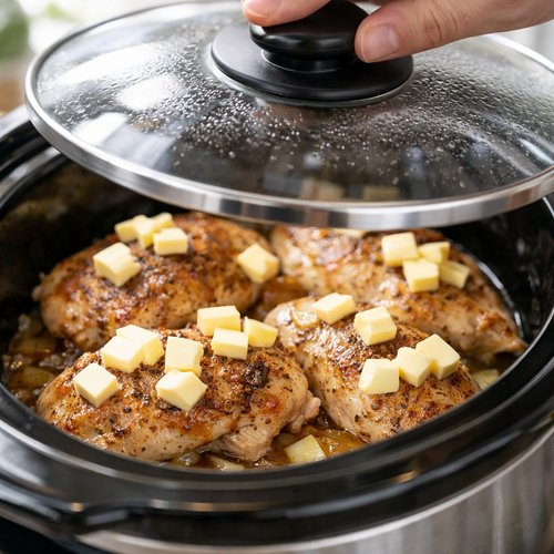 Step 4: Add Butter and Cover