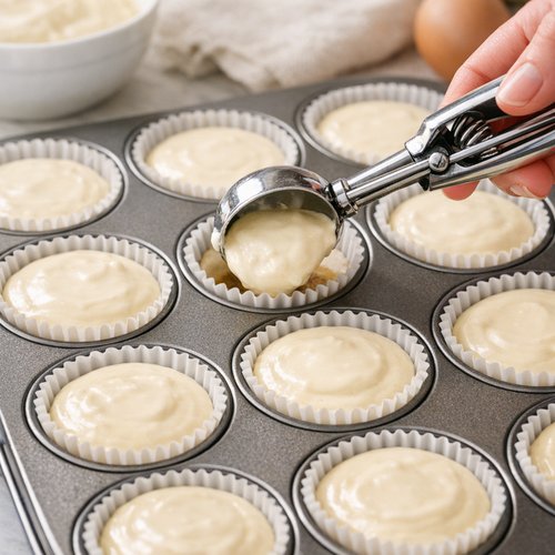 Step 6: Fill the Cups and Reduce Temperature