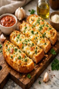 Cheesy Garlic Bread Recipe