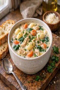 Chicken Gnocchi Soup Crockpot Recipe