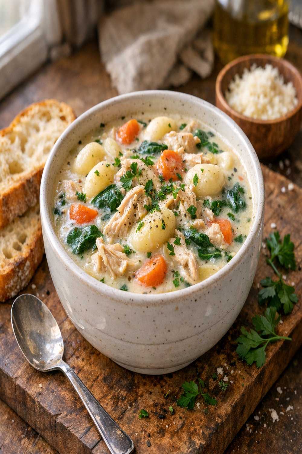 Chicken Gnocchi Soup Crockpot Recipe