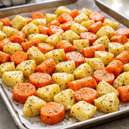 Step 4: Spread on the Pan in a Single Layer