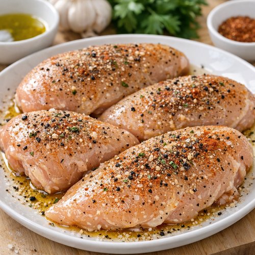 Step 3: Coat Your Chicken with Oil and Seasonings