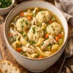 Healthy Chicken Noodle Soup Dumplings Recipe