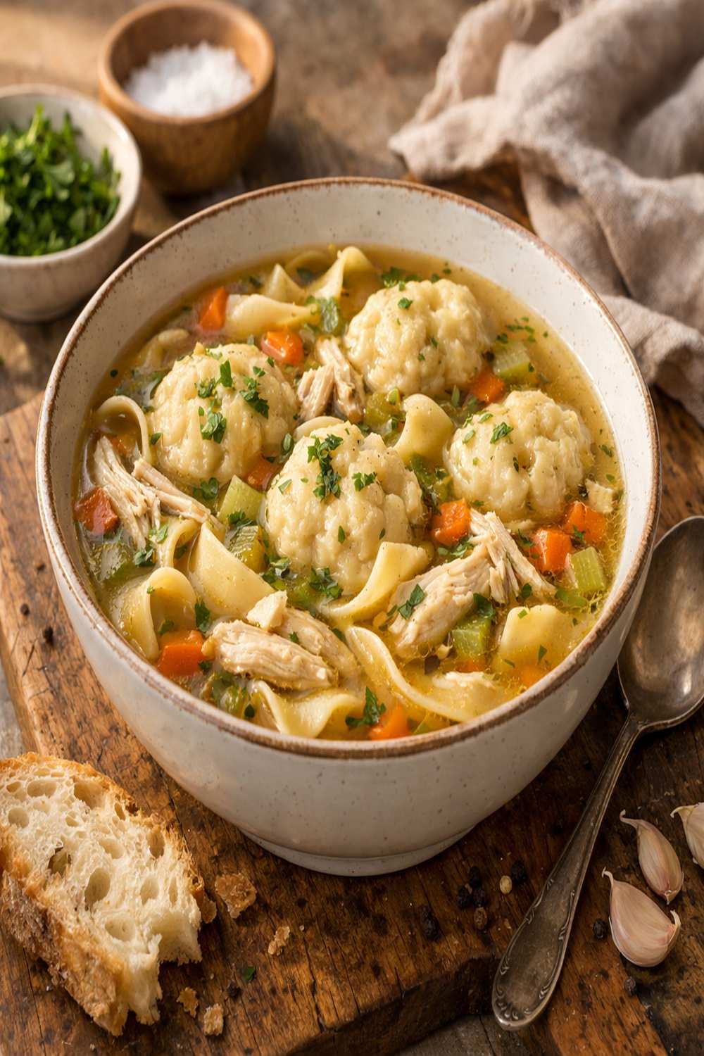 Chicken Noodle Soup With Dumplings Recipe