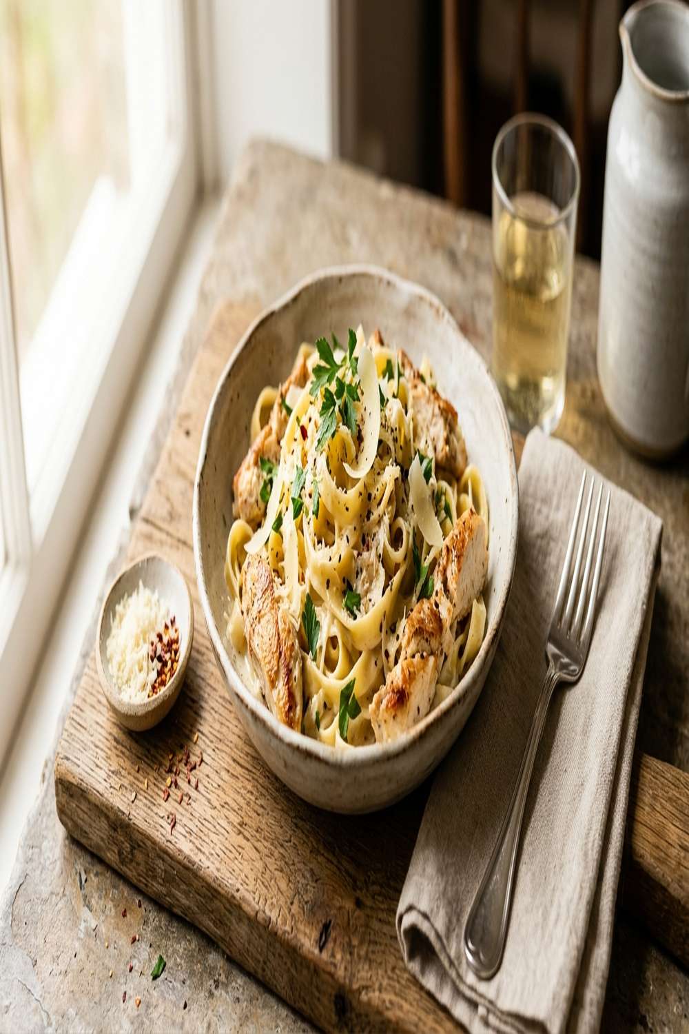 Chicken And Fettuccine Recipe