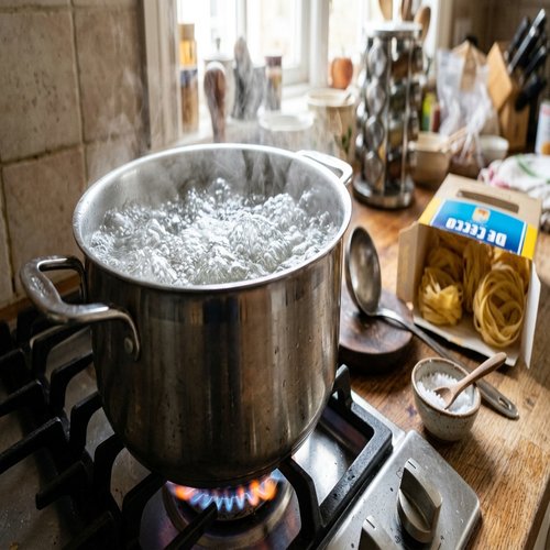 Step 1: Bring Your Pasta Water to a Rolling Boil