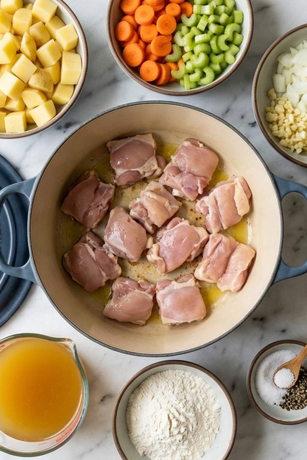 Chicken Stew In Dutch Oven Recipe ingredients